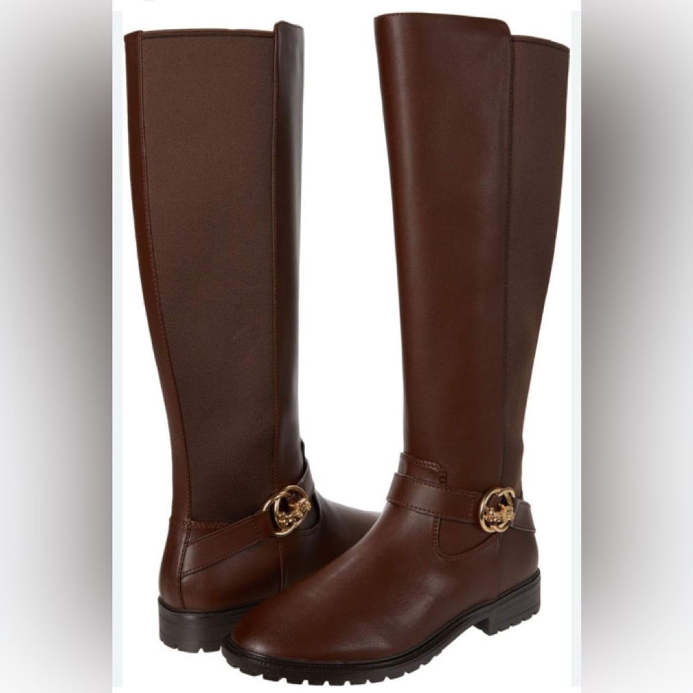 NWT) Coach Farrah Leather Boot Size 6 B